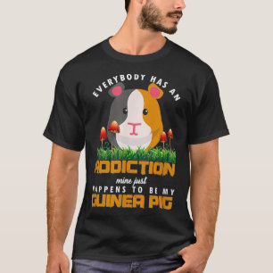 Mine Happens To Be Guinea Pig Owner Piggy Lover  T-Shirt