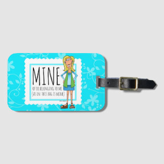 Mine Luggage Tag