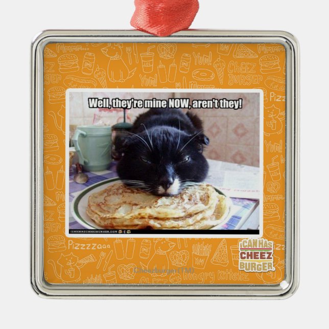 Mine now metal ornament (Front)