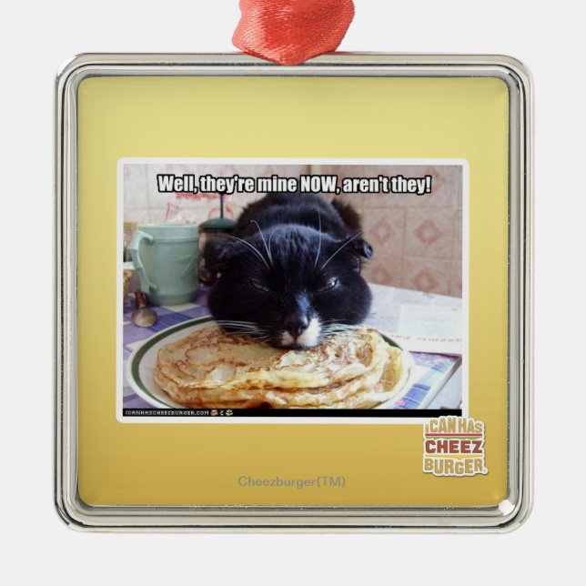 Mine now metal ornament (Front)