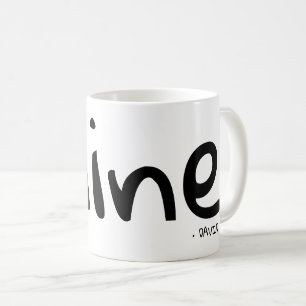 Mine   personalized with name coffee mug