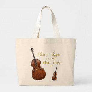 Mine plus grande que le vôtre sac de ficelles