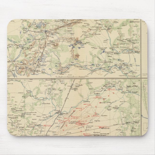 Mine Run, Va Mouse Pad (Front)