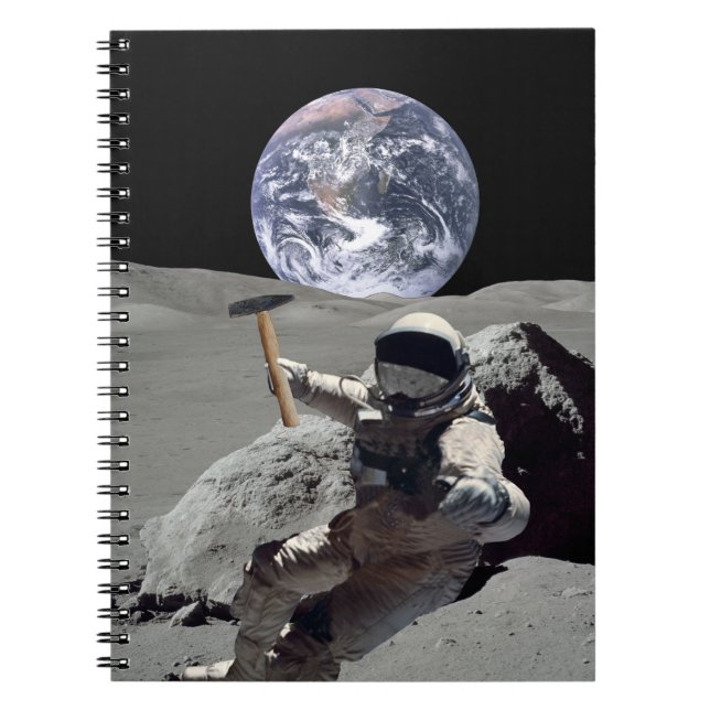 Mine The Moon Notebook (Front)