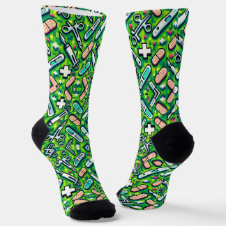 Minecraft Healthcare Socks