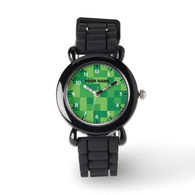 Minecraft Personalized Watch (Front)