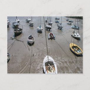 Minehead harbour, Somerset, UK Postcard