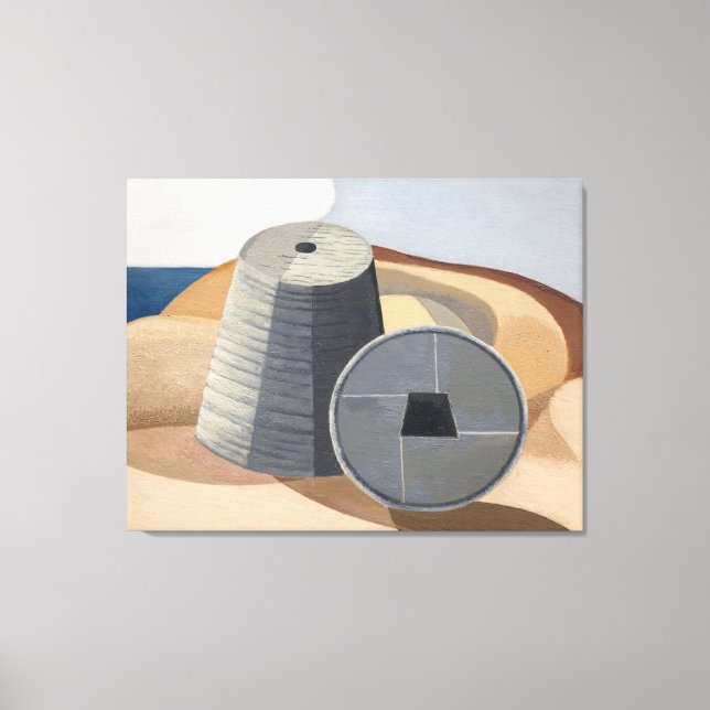 Mineral Objects (1935) Canvas Print (Front)