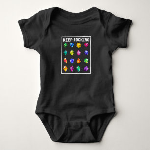 Mineral Rock Collecting Geologist Humour Geology Baby Bodysuit