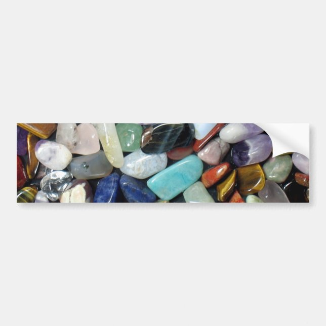 Mineral Stones Bumper Sticker (Front)