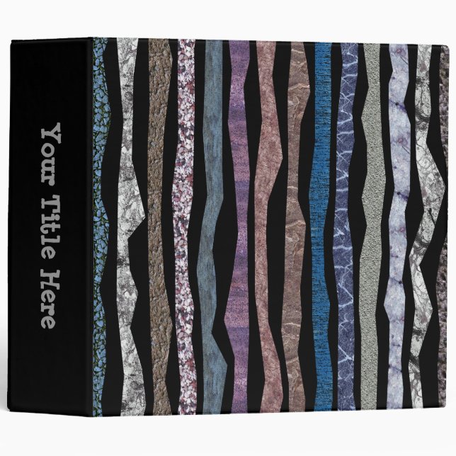 Mineral Stripes Binder (Front/Spine)