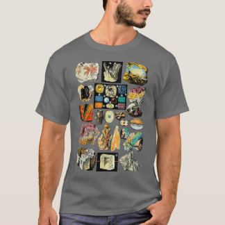 Minerals Gems and Crystals Rock Collecting Geology T-Shirt