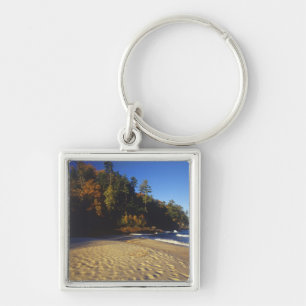 Miners Beach at Pictured Rocks National Keychain