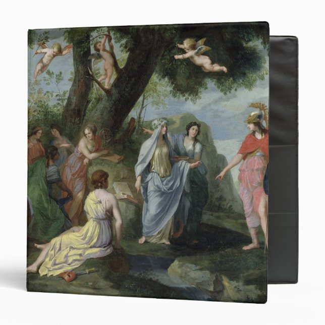 Minerva with the Muses Binder (Front/Inside)