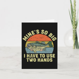 Mines Big Use Two Hands B Dad Shirt Funny Vintage Card