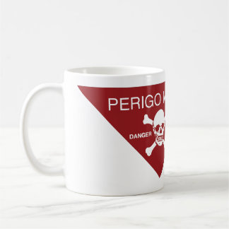 Mines en danger ! Café Mug