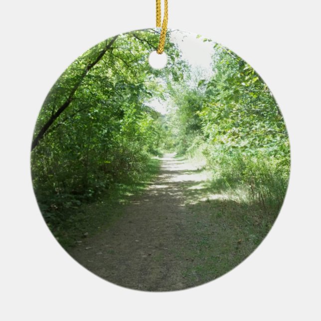 Mines of Spaine, Dubuque, Iowa Ceramic Ornament (Front)