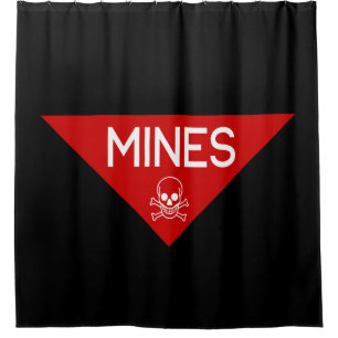 MINES SIGN   SIGNAGE   SYMBOL