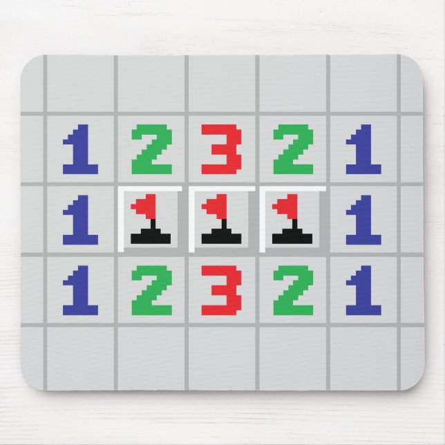 Minesweeper Mouse Pad (Front)
