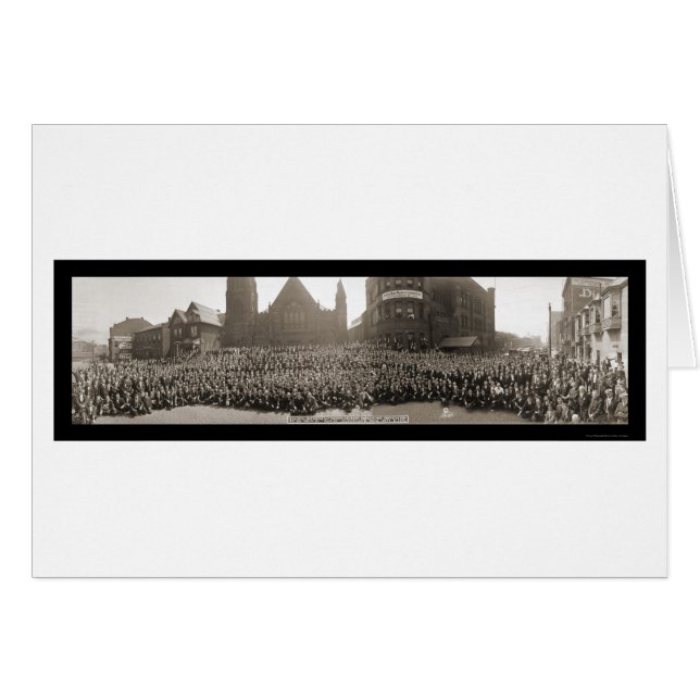 Mineurs Cleveland Photo 1919 (Devant horizontal)