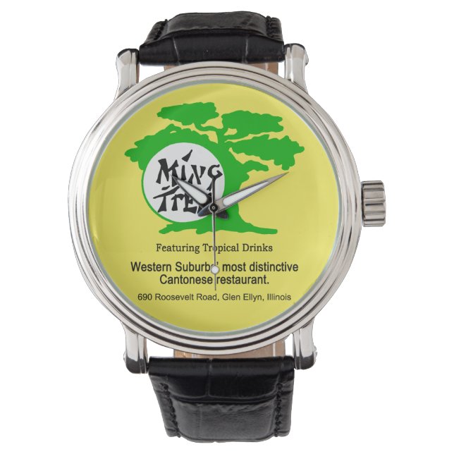 Ming Tree Cantonese Restaurant, Glen Ellyn, IL Watch (Front)