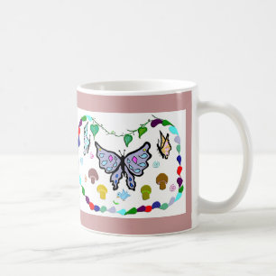 Mingling Butterflies Coffee Mug