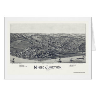 Mingo Junction, OH Panoramic Map - 1895