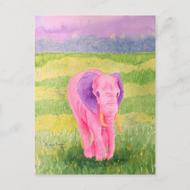 Mingo Rose Post Card (Front)