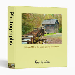 Mingus Mill, Great Smoky Mountains Binder