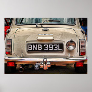 Mini affiche mineure classique