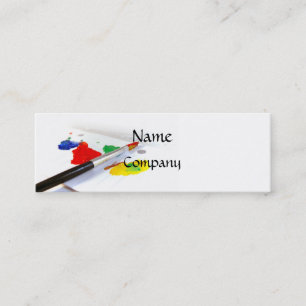 Mini Amour du carte de visite de peinture (maigre)