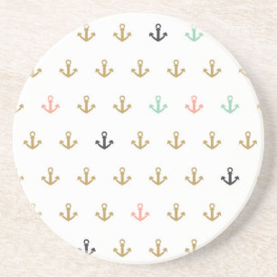 Mini Anchor Pattern Coaster