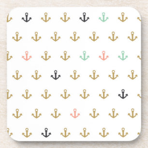 Mini Anchor Pattern Coaster