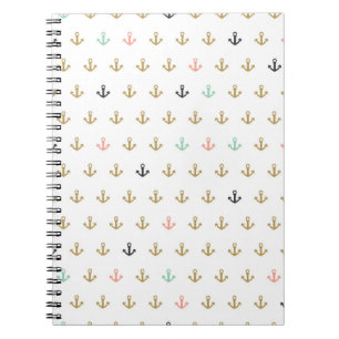 Mini Anchor Pattern Notebook
