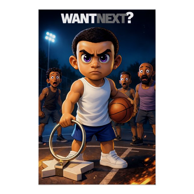 Mini Baller - Affiche Veut Suivant (Devant)