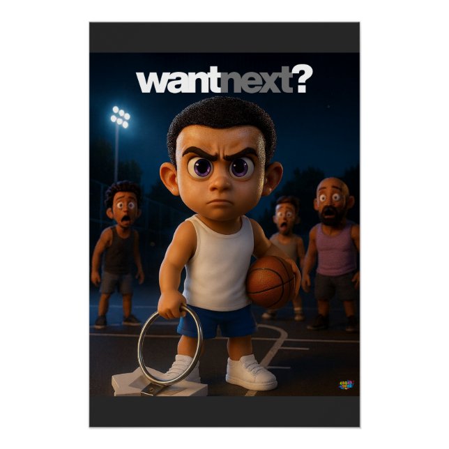 Mini Baller - Want Next Poster (Front)