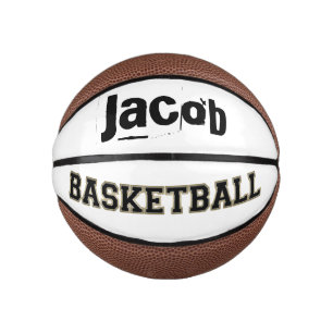 Mini Ballon De Basket Ajouter Votre Nom Enfants - Mini Basketball Person