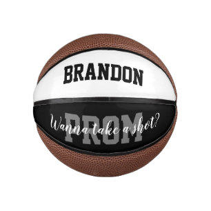 Mini Ballon De Basket Amusant basket-ball Hoco Prom proposition cadeau i