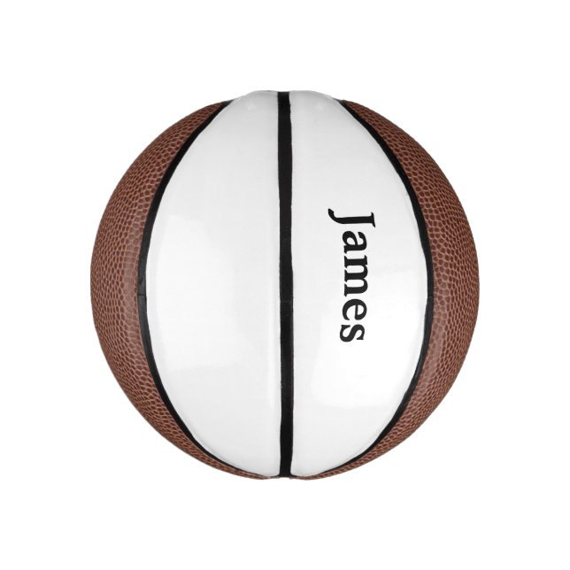 Mini Ballon De Basket Basket personnalisé (Vertical)