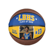 Cadeau personnalisé de basketball pour senior avec