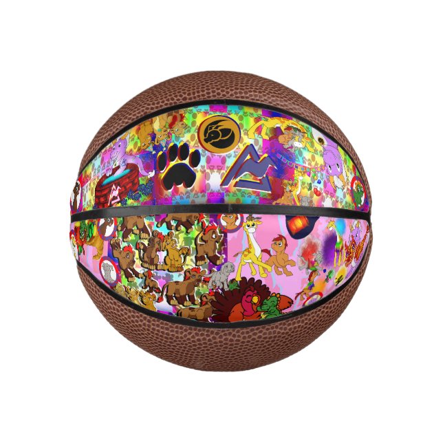 Mini Ballon De Basket Dragon Squad Mini Basketball (Devant)