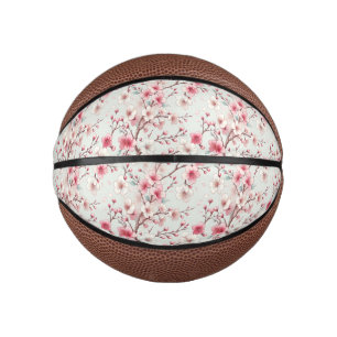 Mini Ballon De Basket Fleur de Cerisier