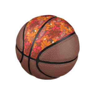 Mini Ballon De Basket Fleurs Super tombées
