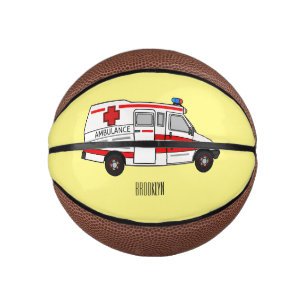 Mini Ballon De Basket Illustration d'ambulance