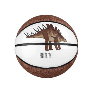 Mini Ballon De Basket Illustration de Kentrosaurus