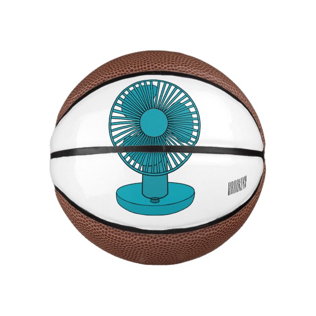 Mini Ballon De Basket Illustration du ventilateur (Devant)
