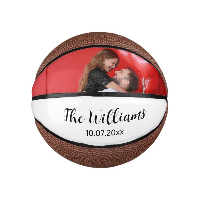 Mini Ballon De Basket Mini-basket-ball Romantique (Devant)