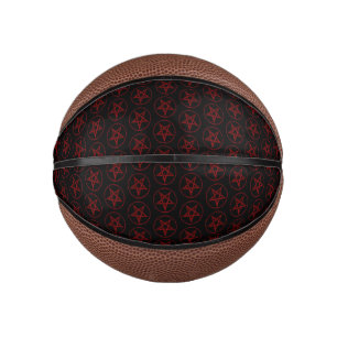 Mini Ballon De Basket Pentagram Red Devil
