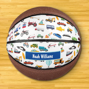 Mini Ballon De Basket Petit Garçon Things That Move Vehicle Cars Kid