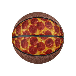 MINI BALLON DE BASKET PIZA PEPPERONI PLUS 3